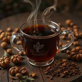 Thé noir Harmonie de Noisette - Saveur Chocolat noisette