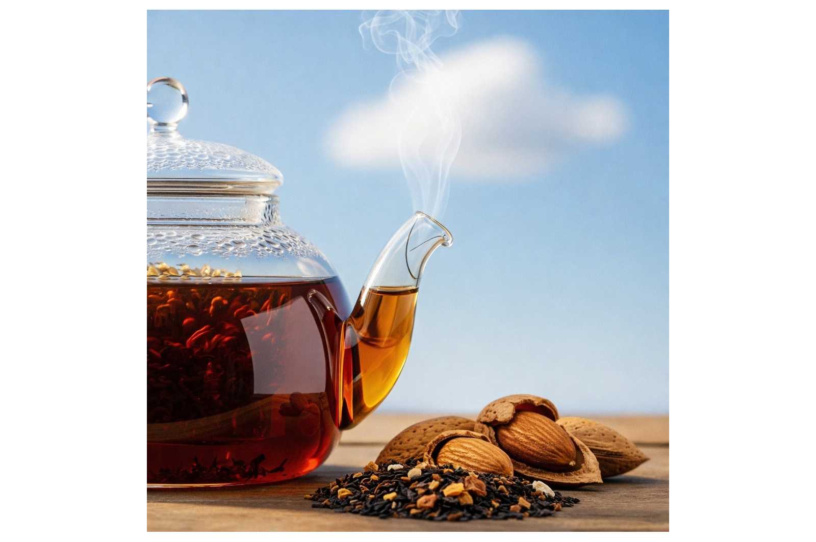 Thé noir Nuage d'amandes - Saveur Amandes grillées