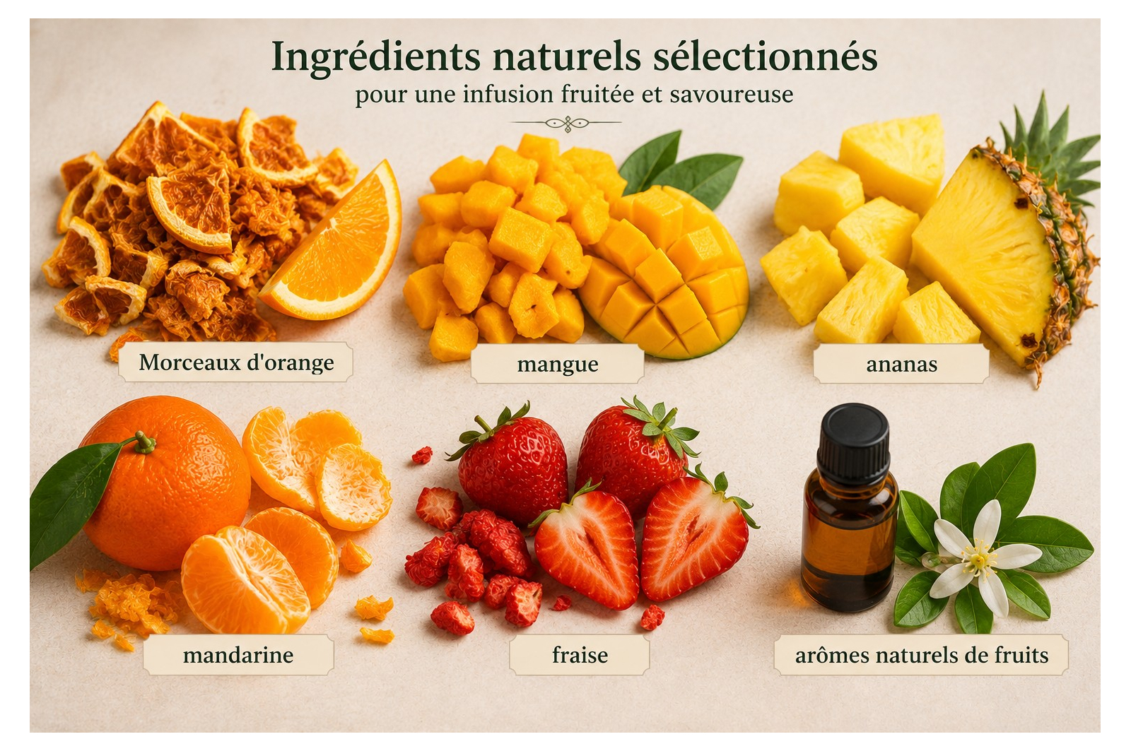 Infusion Les Rives du Mississipi saveur orangeade