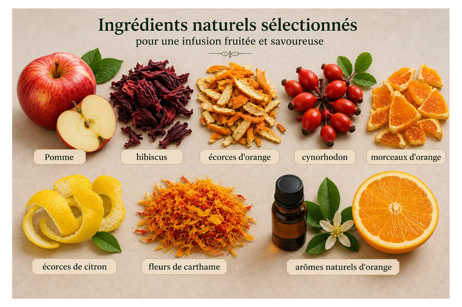 Infusion Orange Sanguine - Orange sanguine juteuse et éclatante