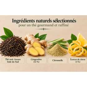 Thé Noir Gingembre Citron