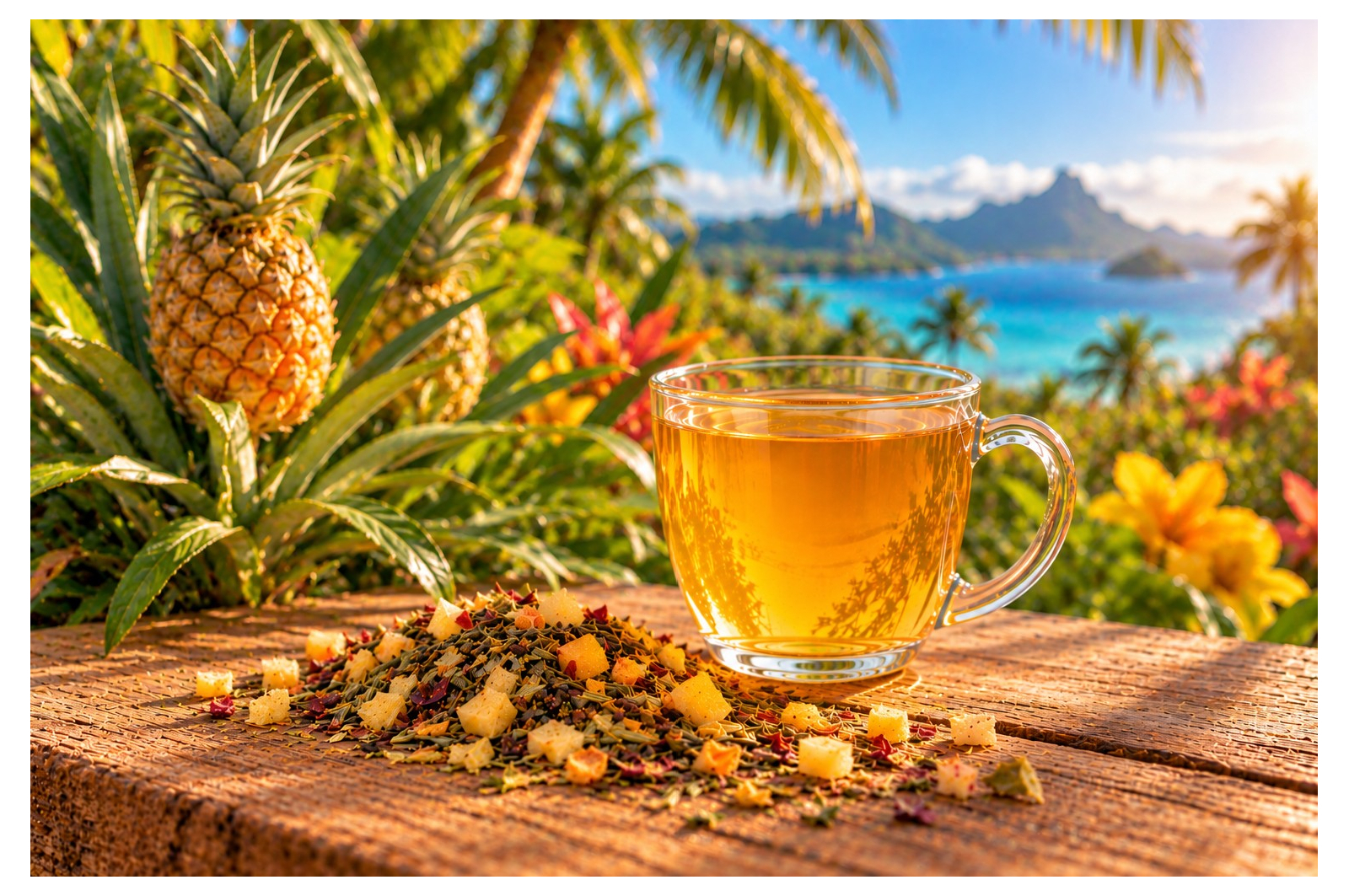 Infusion Ananas et mangue – Une escale fruitée à découvrir