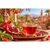 Rooibos Grenade Royale – Une pause douce et fraiche à découvrir sur Voila-les-thes.com
