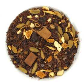 Rooibos Happy - Une tasse chaleureuse pour les fêtes à découvrir sur Voila-les-thes.com