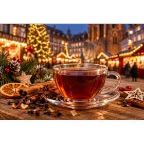 Thé noir Noël à Strasbourg – La senteur raffinée des épice